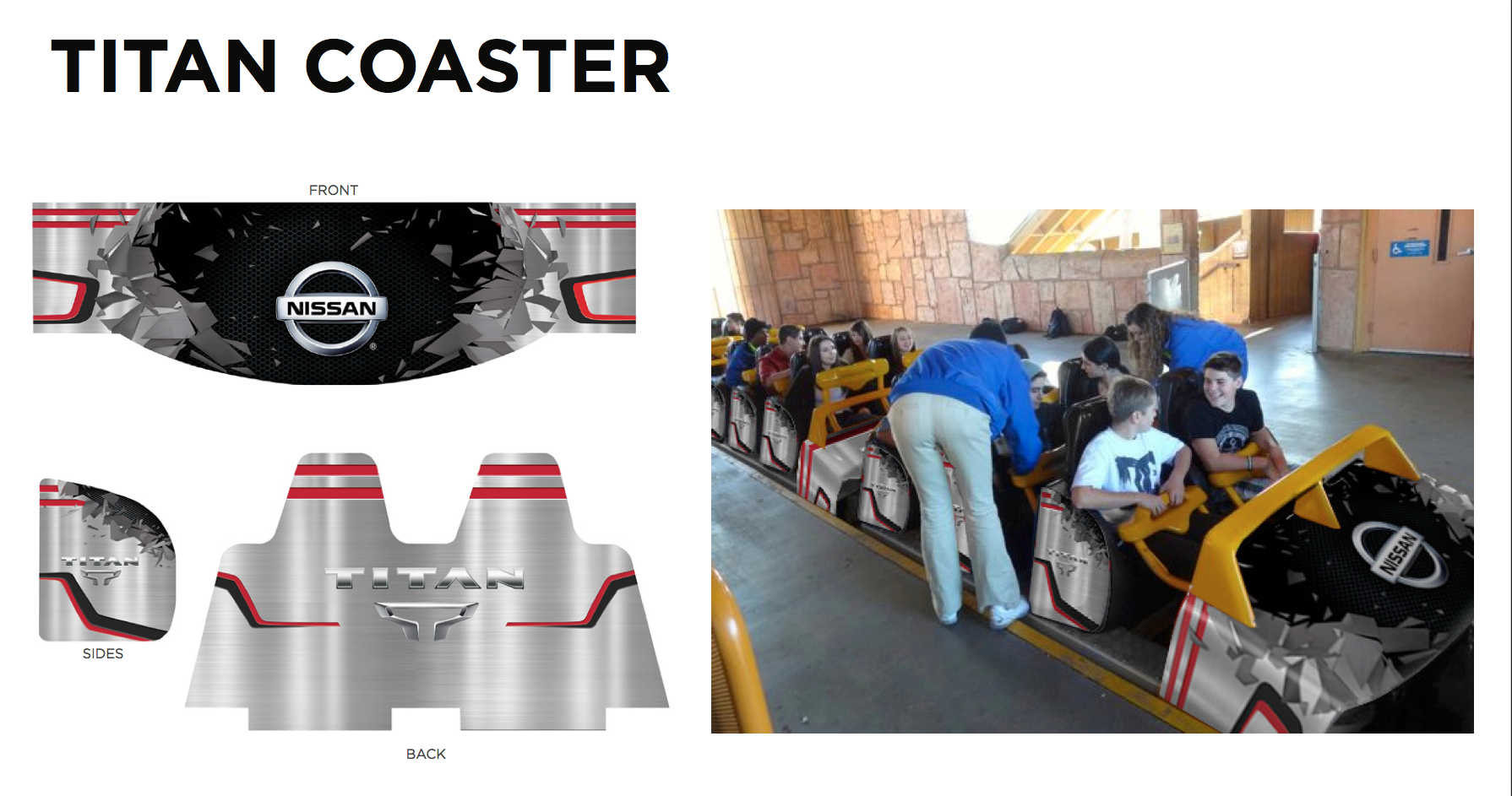 Nisan Titan Rollercoaster