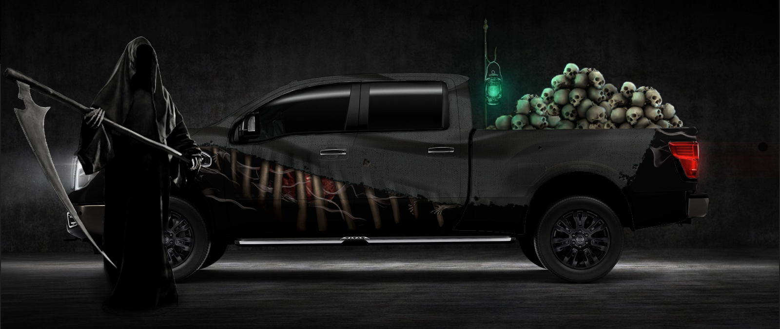 Nissan Titan Reaper_Wrap Design